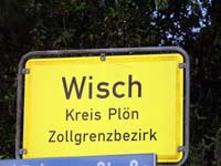 Wisch Village Sign